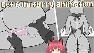Femboy bets on furry semen measurement (Scratchdex animation) - Jazziuu